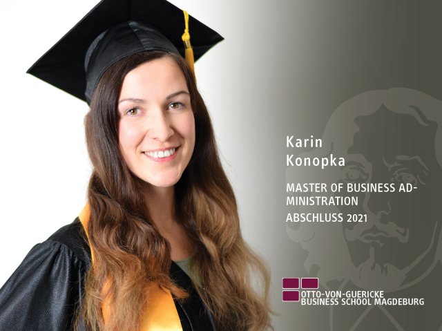 Karin Konopka (BBA/MBA-Abschluss 2021)